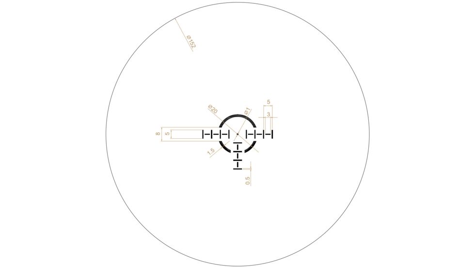 Riton Optics X3 Tactix Rifle Scope, 1-8x24mm, 30mm Tube, Second Focal Plane, OT Reticle, Anodized, FDE, Red, 3T18ASIB