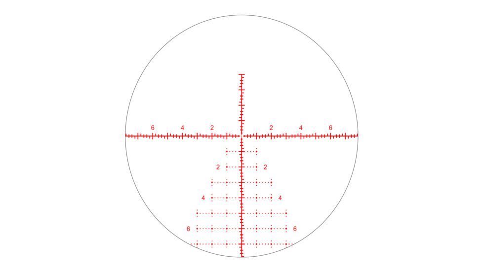 Riton Optics X5 Conquer Rifle Scope, 5-25x50mm, 34mm Tube, First Focal Plane, PSR Reticle, Mil Rad Adjustment, Anodized, Black, Red, 5C525LFI