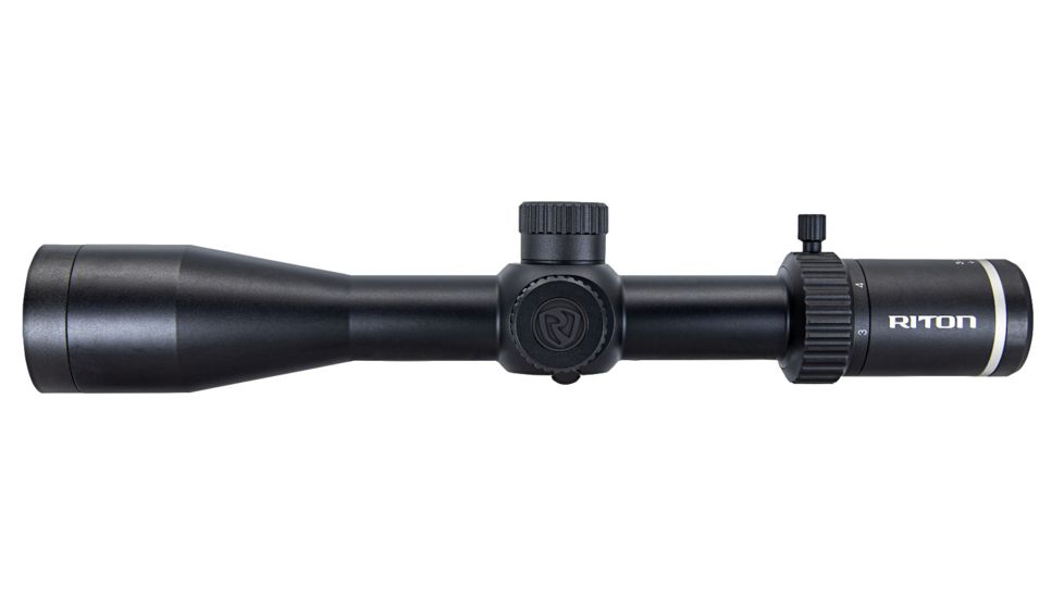 Riton Optics X5 Primal Rifle Scope, 3-18x44mm, 30mm Tube, Second Focal Plane, PHR Reticle, Anodized, Black, 5P318AS