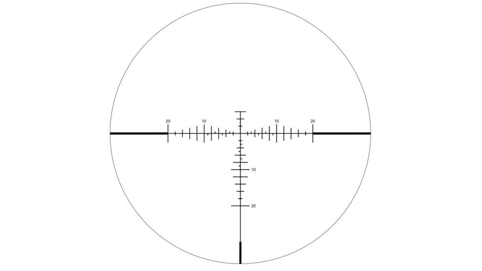Riton Optics X5 Primal Rifle Scope, 3-18x44mm, 30mm Tube, Second Focal Plane, PHR Reticle, Anodized, Black, 5P318AS