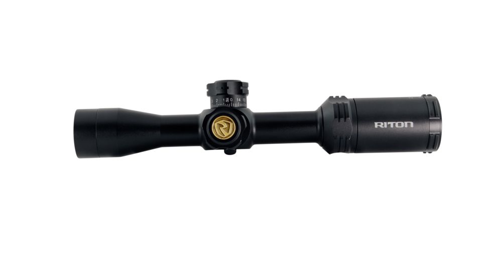 Riton RT-S Mod 3 GEN 2 2-7x32 Rifle Scopes, w/Riton Bullet Drop Compensated Reticle for AR .22 Long Rifle, Black 19962523564