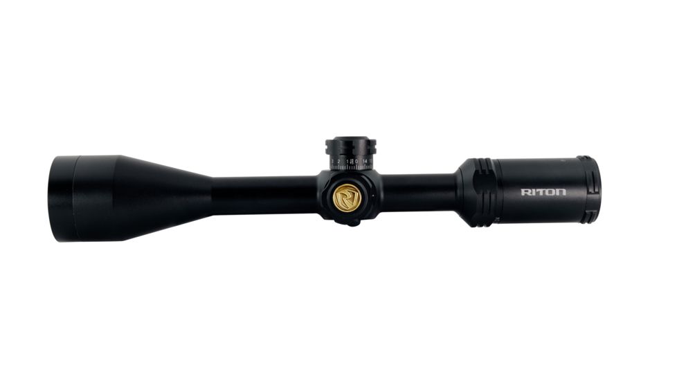 Riton RT-S Mod 3 GEN2 6-24x50 Rifle Scopes, w/Riton Bullet Drop Compensated Reticle, Black 19962523663