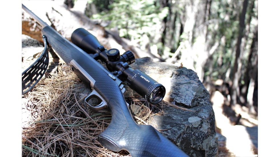 Riton RT-S Mod 7 4-20x50 Rifle Scopes, w/Riton Hunting Reticle Mod 1, Black, 19962522963