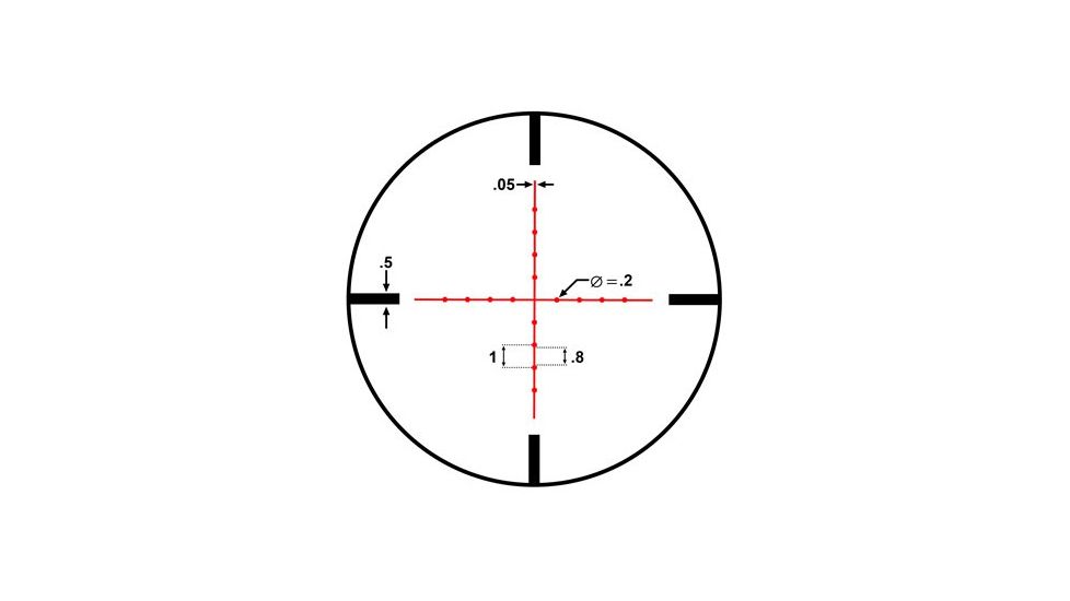 Riton RT-S Mod 7 5-25x56 Rifle Scopes, MRAD, w/Riton Illuminated Mil Dot Reticle, First Focal Plane, Black, 19962524066
