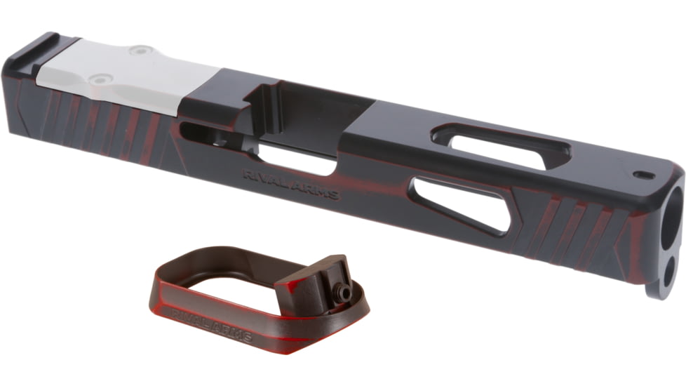 Rival Arms Faction Series Glock 17 Gen3 Slide and Matching Magwell, RMR, Ready Red, RA-RA14G102A