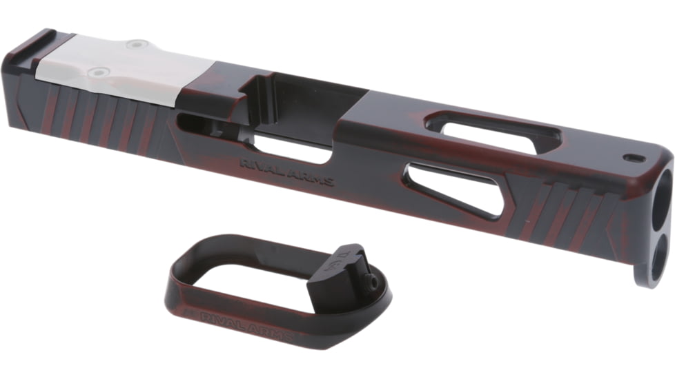 Rival Arms Faction Series Glock 17 Gen4 Slide and Matching Magwell, RMR, Ready Red, RA-RA14G104A