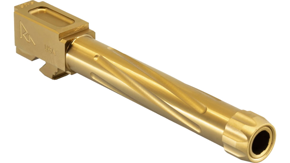 Rival Arms Glock 17 Gen 5 Precision Threaded Drop-in Barrel, Gold, RA-RA20G104E