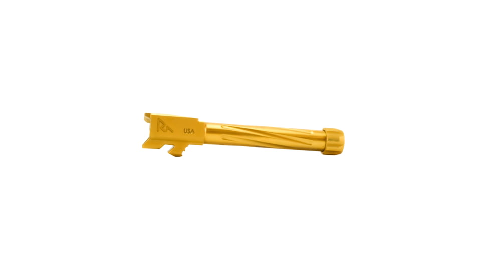 Rival Arms Glock 48 Precision Threaded Drop-in Barrel, Gold, RA-RA20G802E