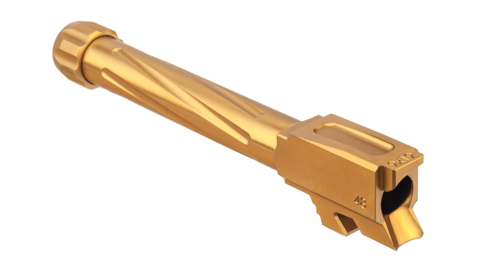 Rival Arms Glock 48 Precision Threaded Drop-in Barrel, Gold, RA-RA20G802E