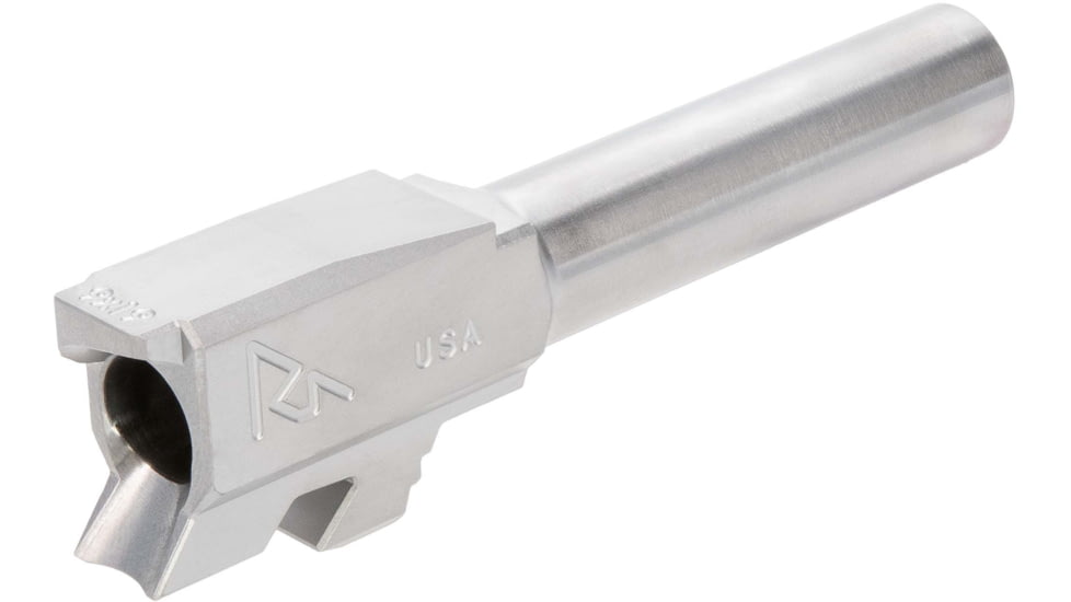 Rival Arms V2 Pistol Barrel, Glock 43/43X, 9mm Luger, 3.43in, 1-10 Twist, Silver, RA-RA22G301D