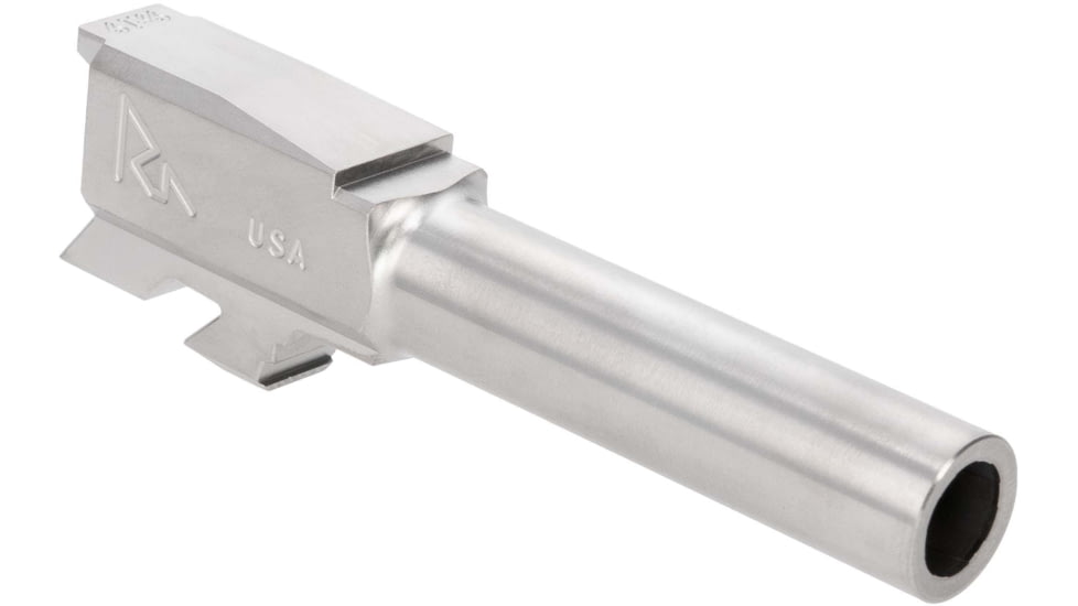 Rival Arms V2 Pistol Barrel, Glock 43/43X, 9mm Luger, 3.43in, 1-10 Twist, Silver, RA-RA22G301D