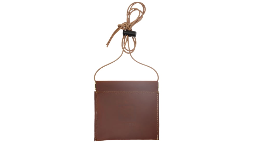 RIVEN 65700 LEATHER DIAPHRAGM CALL POUCH/LANYARD