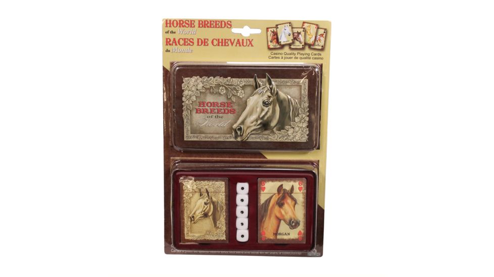 River's Edge Horse Cards &amp; Dice In Gift Tin 1573