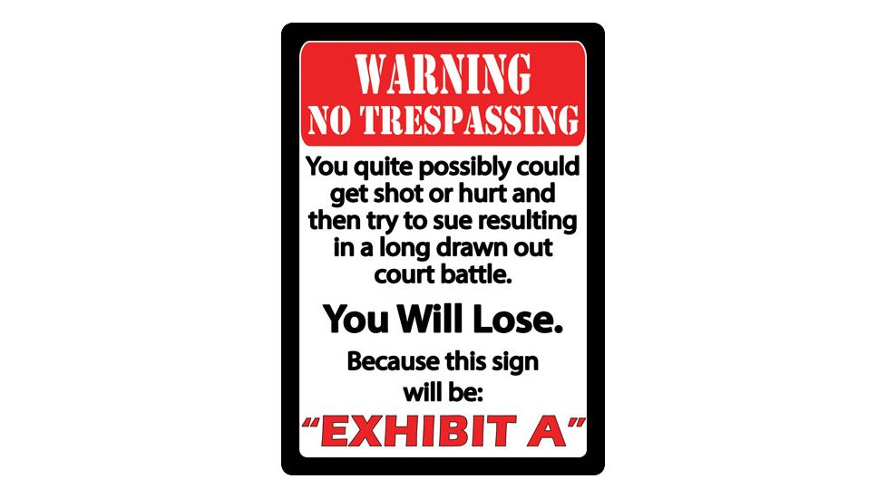 River's Edge Rivers Edge Embossed Sign 12''x17'' ''exhibit A''
