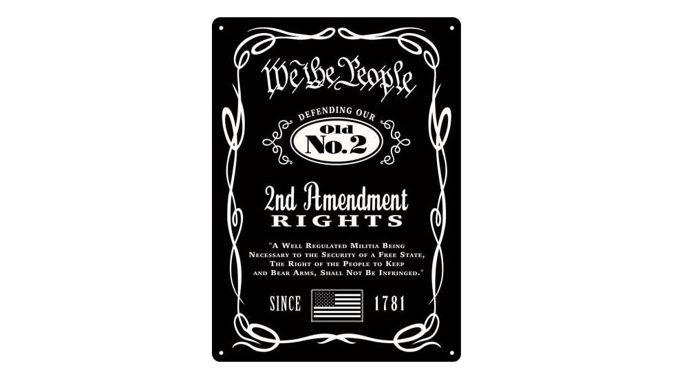 River's Edge We The People Whiskey Sign, 12 x 17in, 2798