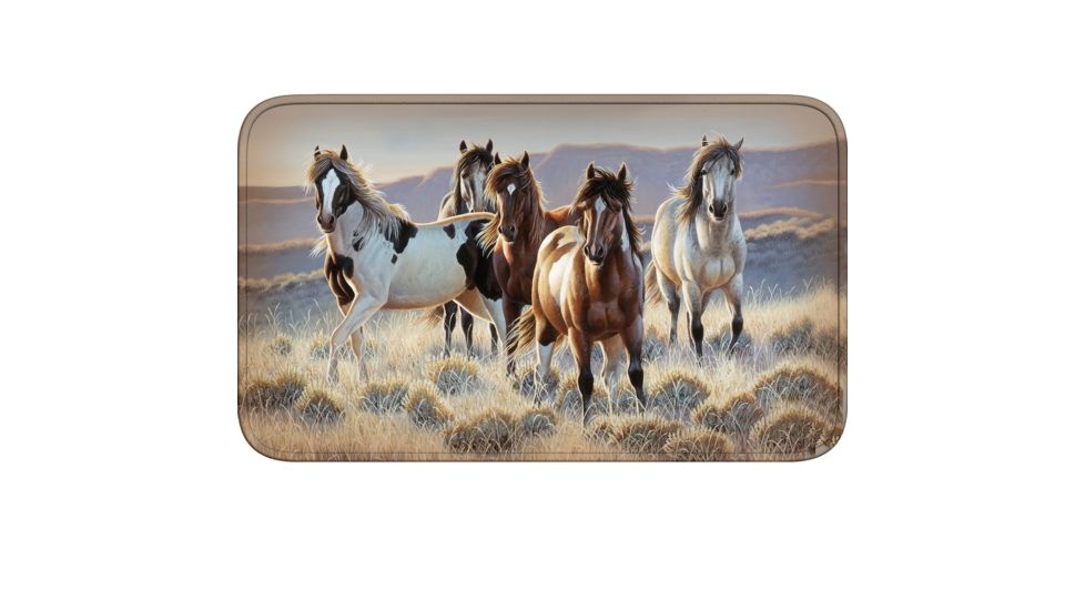 River's Edge Running Horses Memory Foam Mat, 31.5in x 20in 4007204
