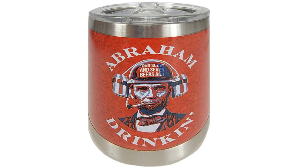 River's Edge Abraham Drinkin Tumbler w/Lid, 10oz, 2926