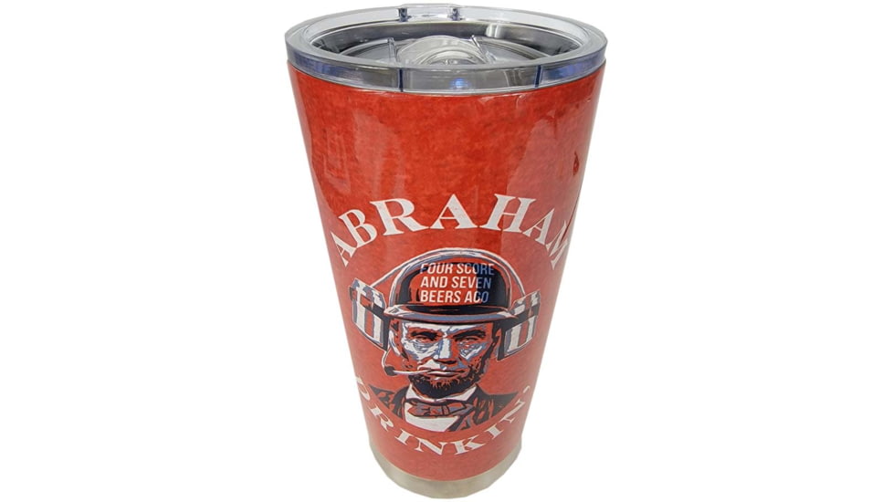 River's Edge Abraham Drinkin Tumbler w/Lid, 20oz, 2893