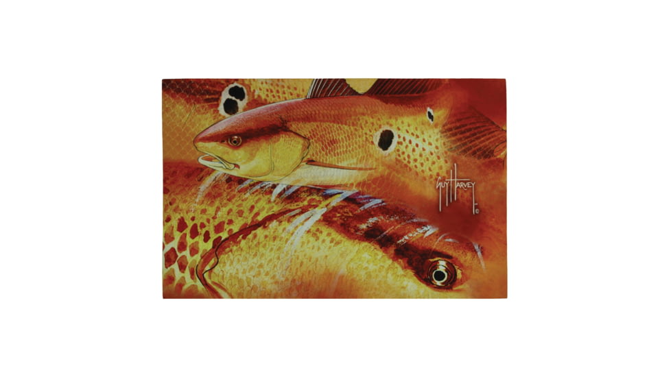 Rivers Edge Door Mat Rubber 26in x 17in, Guy Harvey Redfish, 26 x 17 in, 2520