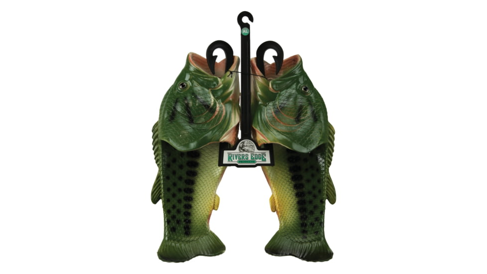 Rivers Edge Fish Sandal Adult Small, Bass, Small, 670AS