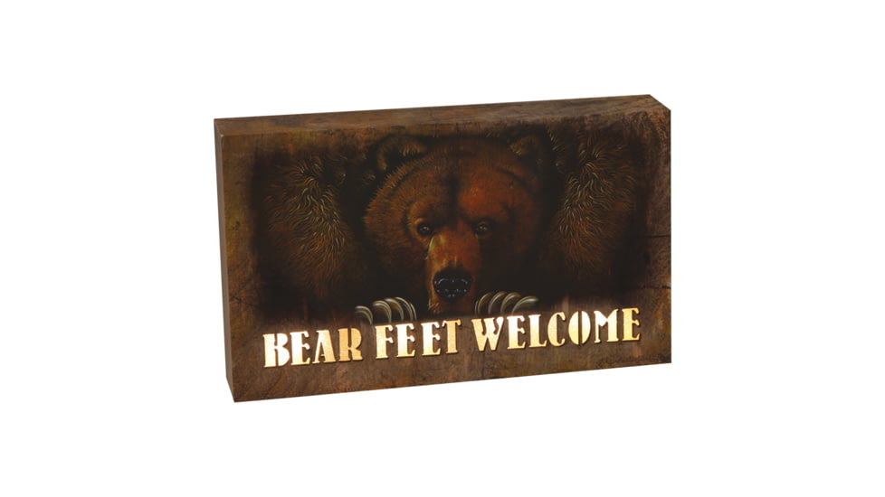 Rivers Edge LED Box 8in x 5in, Bear Feet, 2374