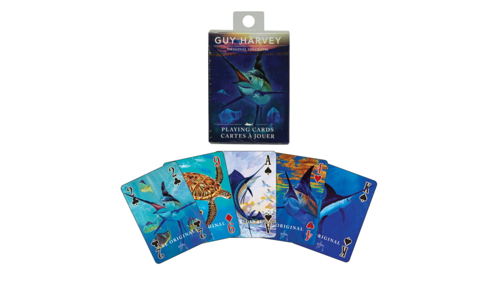 Rivers Edge Playing Cards, Guy Harvey, 1546