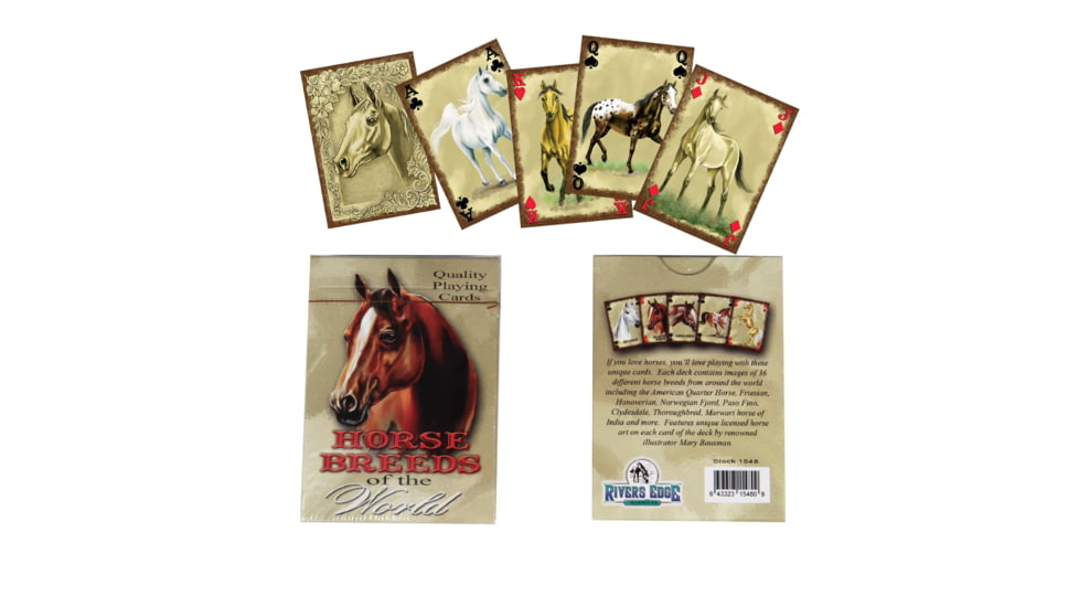 Rivers Edge Playing Cards, Horse, 1548