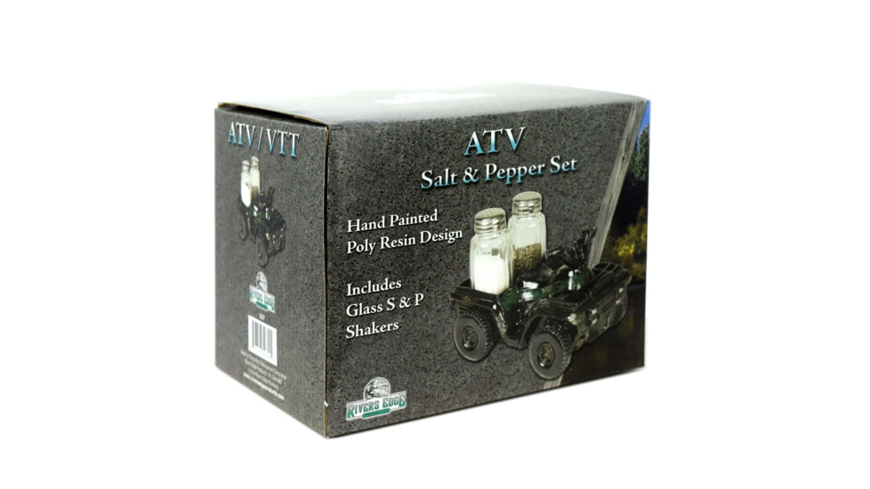 Rivers Edge Salt and Pepper Shakers, ATV, 527