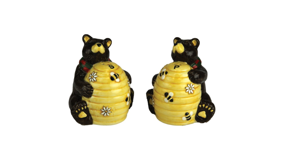 Rivers Edge Salt and Pepper Shakers, Bear, 2055