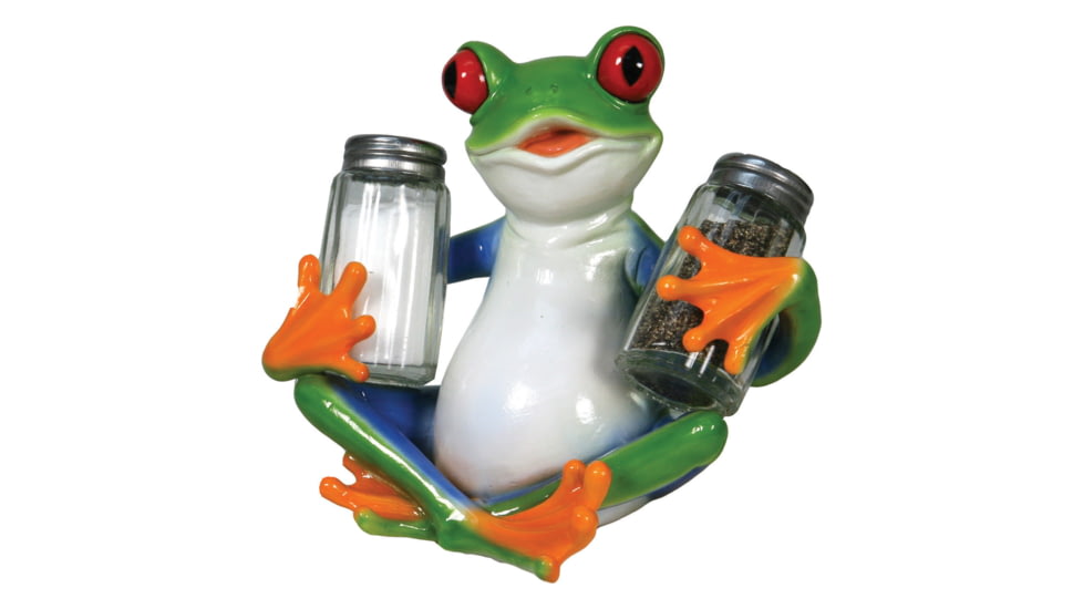 Rivers Edge Salt and Pepper Shakers, Tree Frog, 582