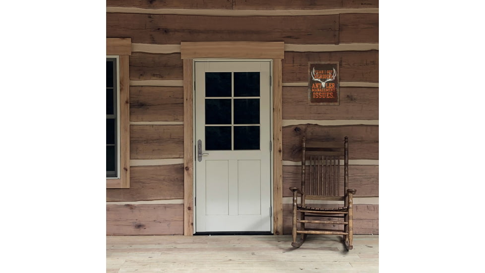 Rivers Edge Tin Sign, Antler Management, 12 x 17 in, 2210