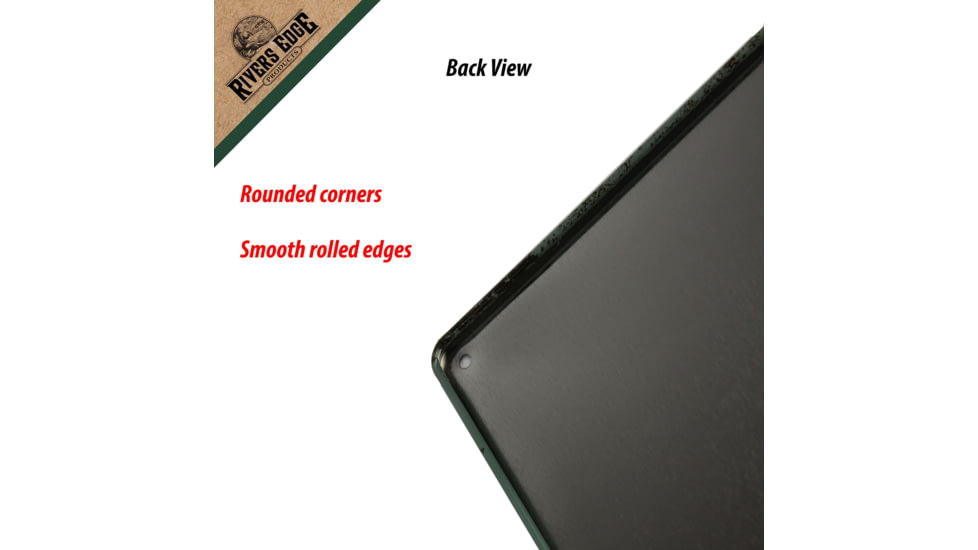 Rivers Edge Tin Sign, Sunshine and Water, 12 x 17 in, 4500