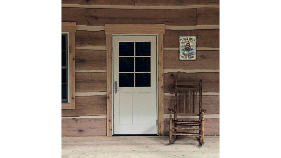 Rivers Edge Tin Sign, Wash Your Paws, 12 x 17 in, 1436