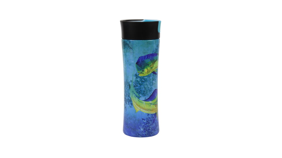 Rivers Edge Travel Mug 16oz SS, Dorado, 2122