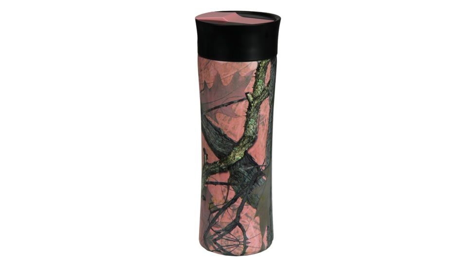 Rivers Edge Travel Mug 16oz SS, Pink Camo, 2124