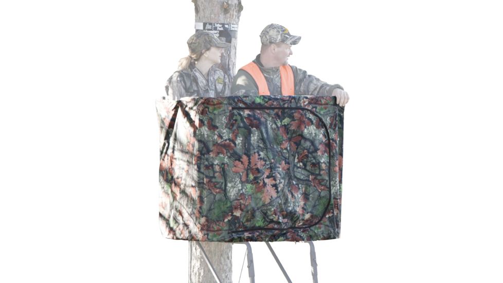 Rivers Edge Treestands 2-Man Ladder Stand Curtain, Black RE753