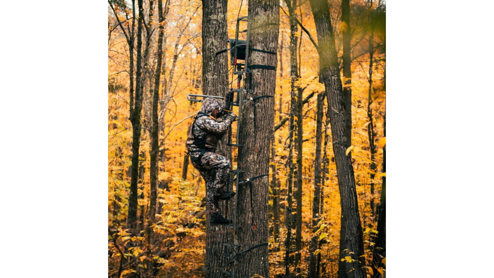 Rivers Edge Treestands Big Foot XXXL Hang-on Stand, Black, RE558