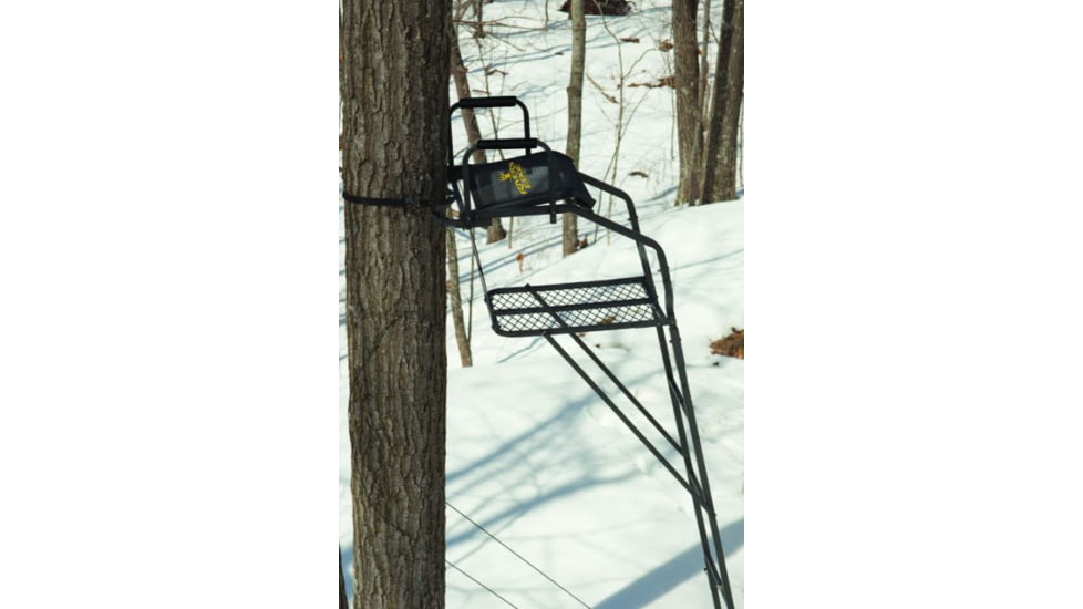 Rivers Edge Treestands Bowman Ladder Stand, Black RE635