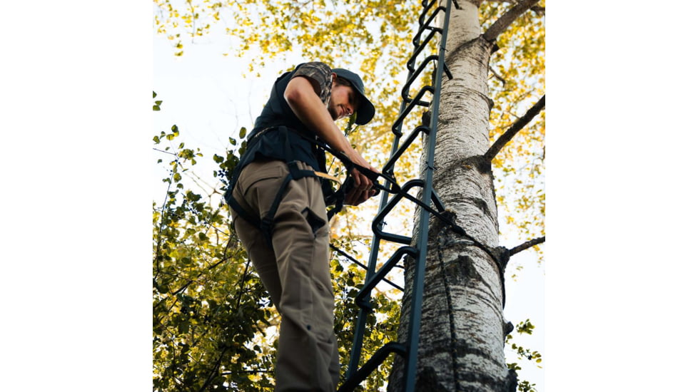 Rivers Edge Treestands Climbing Rope, Black, 8 Foot, RE793