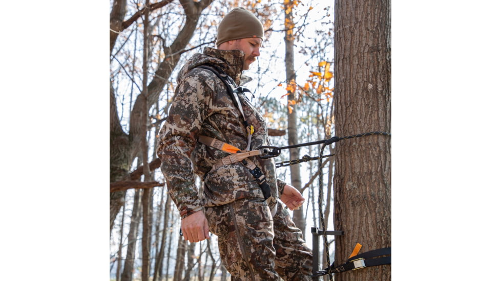 Rivers Edge Treestands Climbing Rope, Black, 8 Foot, RE793