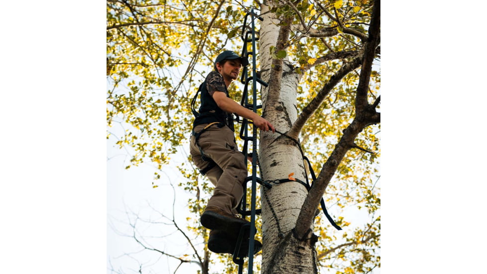 Rivers Edge Treestands Climbing Rope, Black, 8 Foot, RE793
