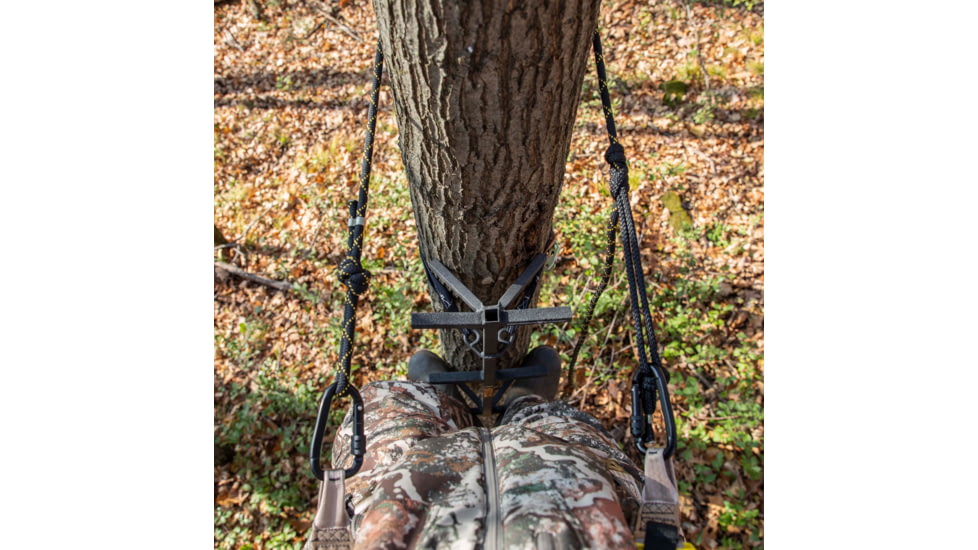 Rivers Edge Treestands Climbing Rope, Black, 8 Foot, RE793