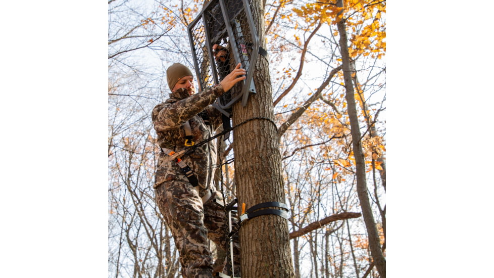 Rivers Edge Treestands Climbing Rope, Black, 8 Foot, RE793