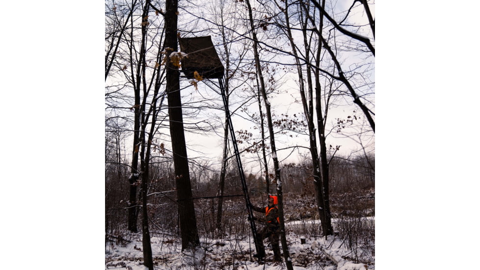 Rivers Edge Treestands Concealment Lockdown Kit, 1-Man, Olive Tan, LD701