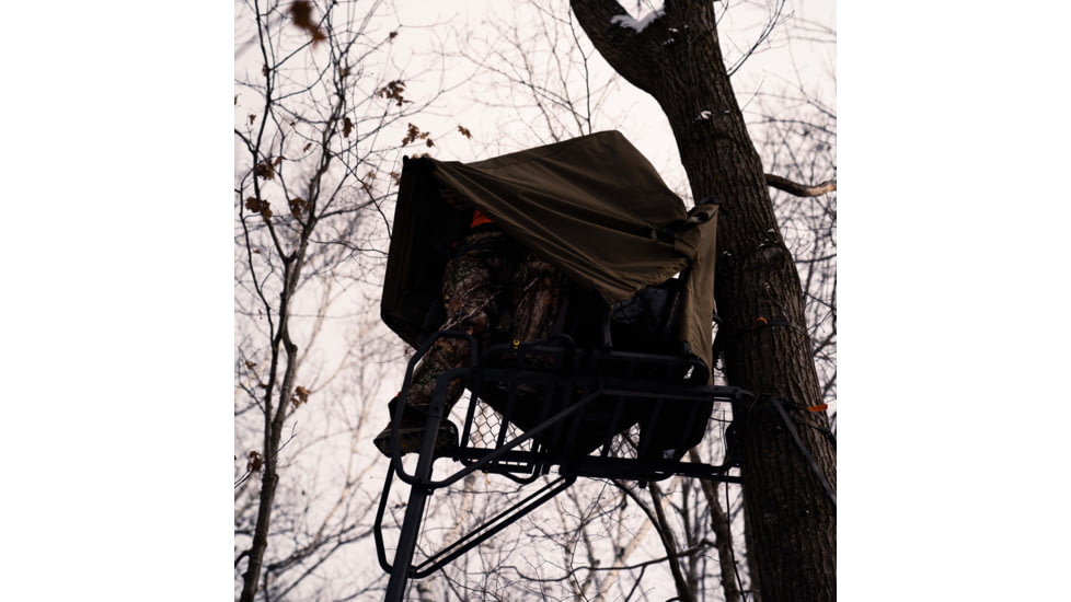 Rivers Edge Treestands Concealment Lockdown Kit, 1-Man, Olive Tan, LD701