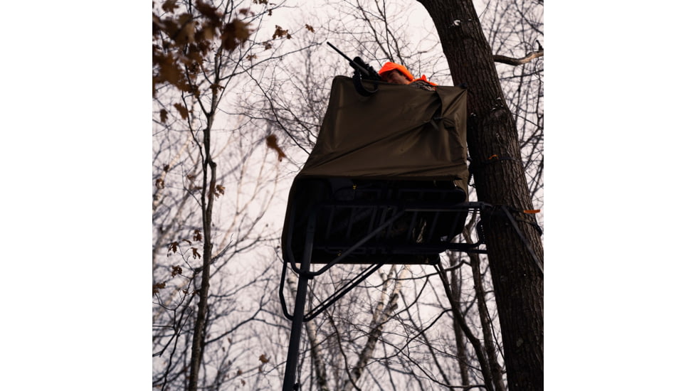 Rivers Edge Treestands Concealment Lockdown Kit, 1-Man, Olive Tan, LD701