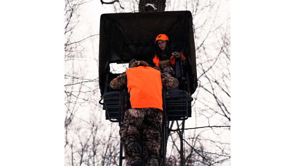 Rivers Edge Treestands Concealment Lockdown Kit, 2-Man, Olive Tan, LD702