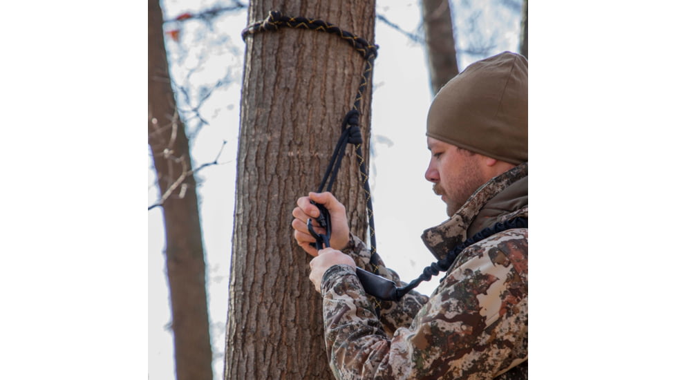 Rivers Edge Treestands Harness Tree Rope, Black, 8', RE788