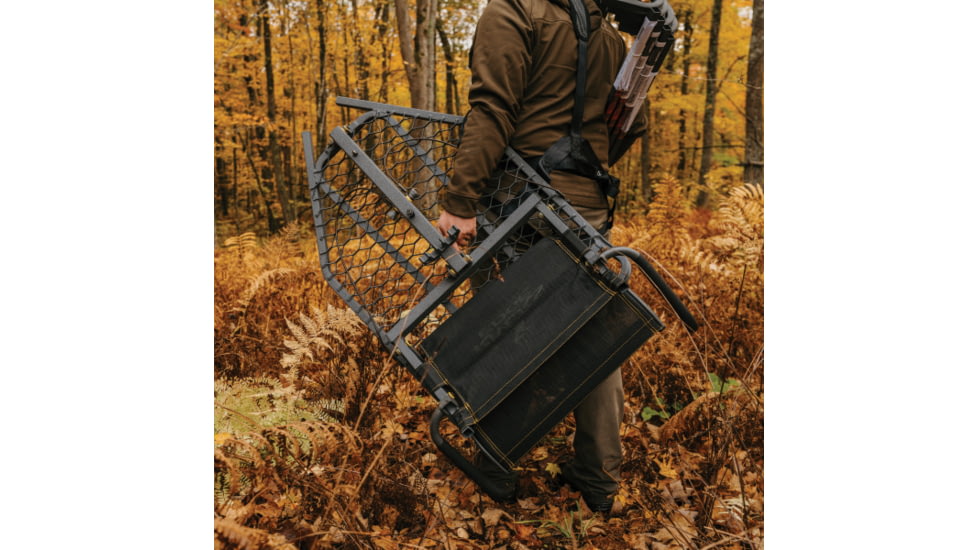 Rivers Edge Treestands Lounger - Treestand, Black, 1-Man, RE521