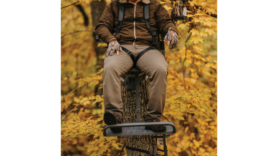 Rivers Edge Treestands Lounger - Treestand, Black, 1-Man, RE521